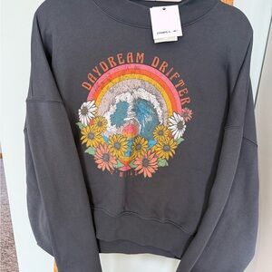 O'Neill Charcoal 'Daydream Drifter' Graphic Crewneck